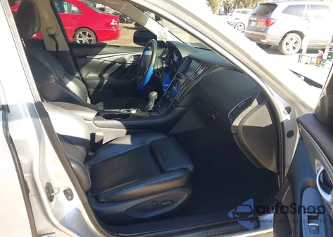 2014 Infiniti Q50 Sport from USA, damaged, VIN JN1BV7AP0EM684436